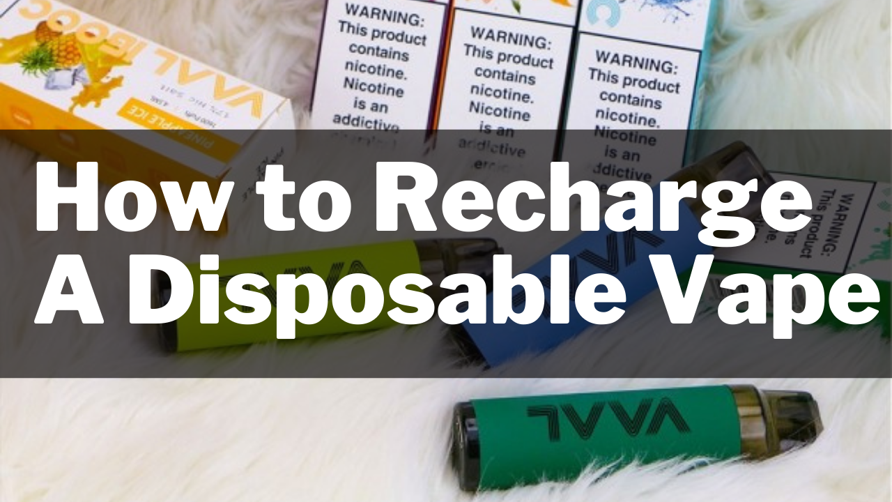 How to Recharge A Disposable Vape: Full Guide | Joyetech USA